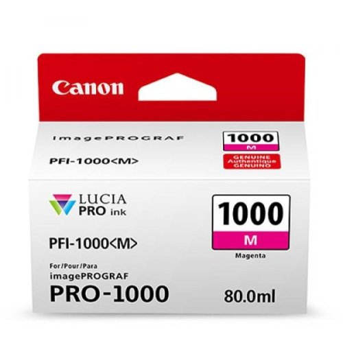 Canon canon pfi-1000m magenta inkjet cartridge