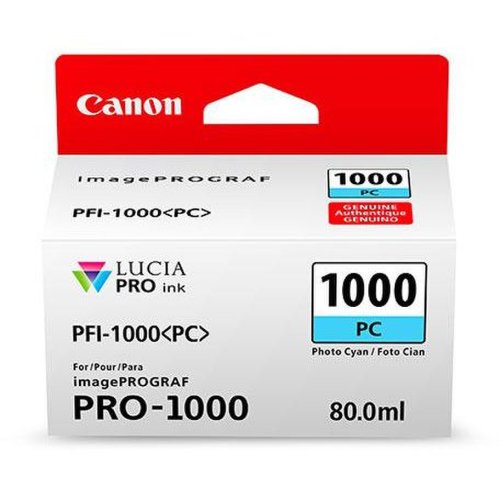 Canon canon pfi-1000pc cyan inkjet cartridge