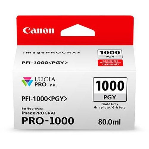 Canon canon pfi-1000pgy grey inkjet cartridge