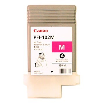 Canon canon pfi-102m magenta inkjet cartridge
