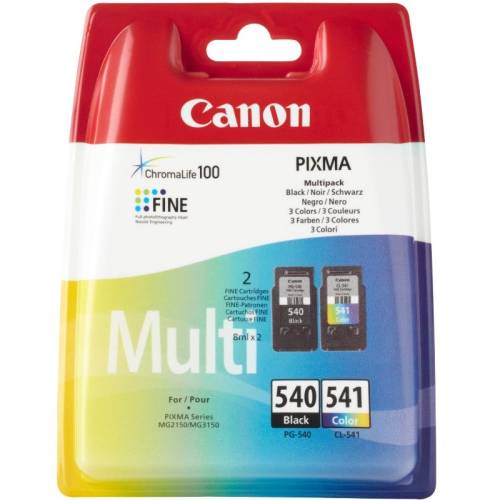 Canon canon pg540/cl541 inkjet pack cartridges