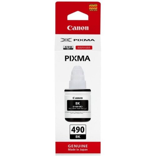 Canon cartus cerneala canon gi-490 bk, pigment black, capacitate 70ml