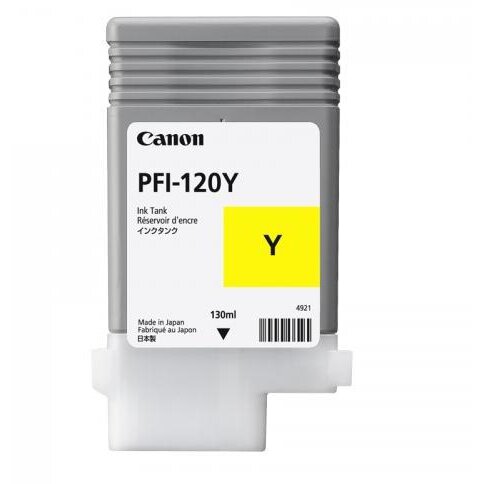 Canon cartus yellow pfi-120y 130ml original canon ipf tm-300
