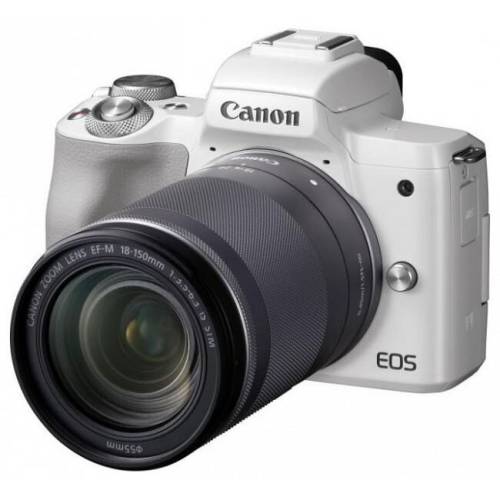 Canon kit aparat foto canon eos m50 (cu kit 18-150mm is stm), alb