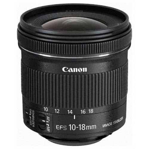 Canon lens canon ef-s 10-18/4.5-5.6 is stm