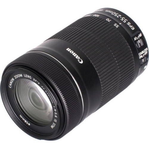 Canon lens canon efs 55-250 f/4-5.6 is stm