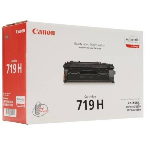 Canon toner canon crg719 | high capacity | 6400 pag. | lbp 6300/lbp6310/lbp6670