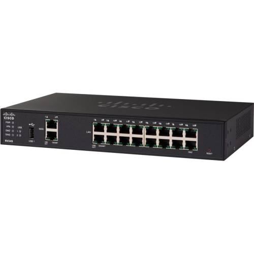 Cisco cisco rv345 dual wan gigabit vpn router