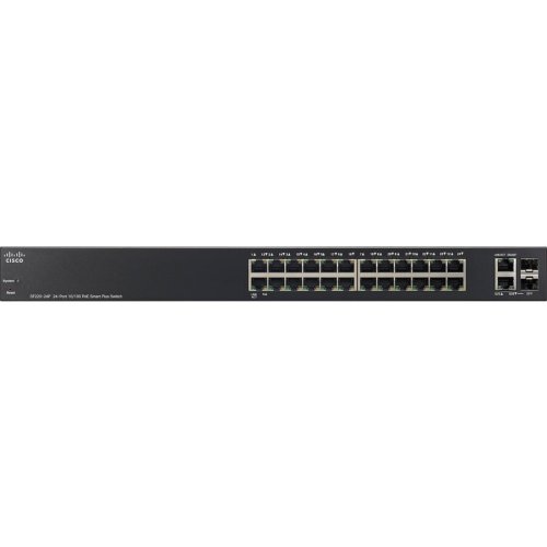Cisco cisco sf220-24 24-port 10/100 smart switch
