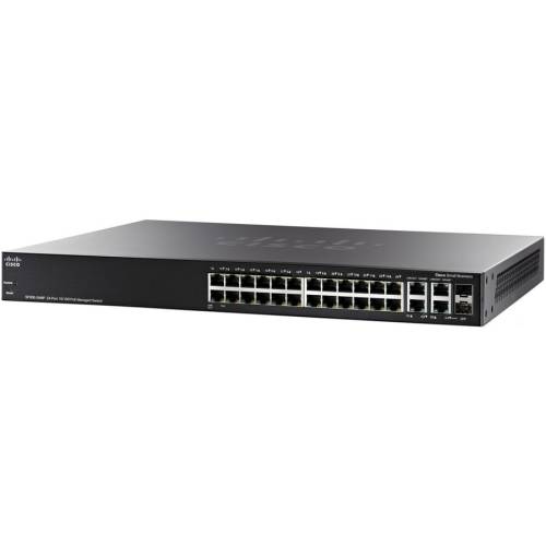 Cisco cisco sf350-24mp 24-port 10/100 max poe managed switch