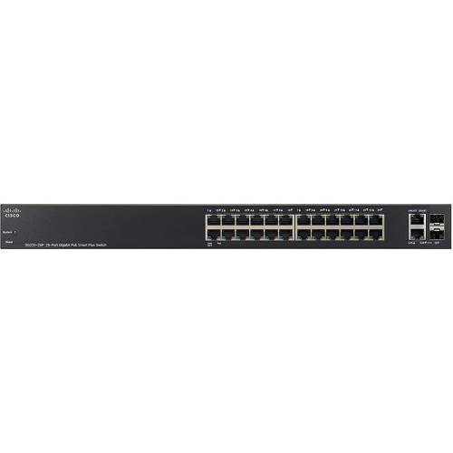 Cisco cisco sg220-26p 26-port gigabit poe smart plus switch