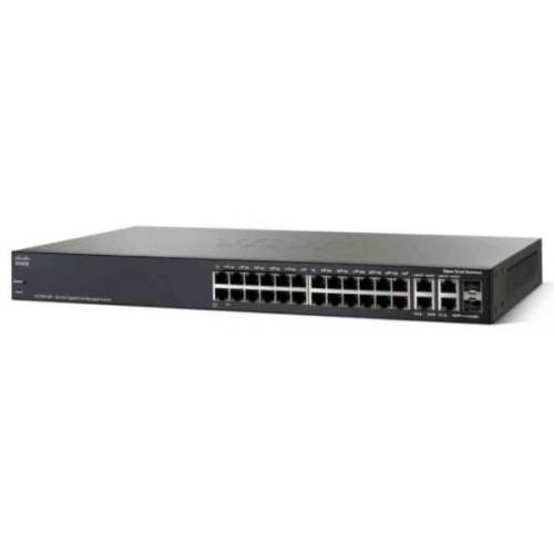 Cisco cisco sg350-28 28-port gigabit managed switch