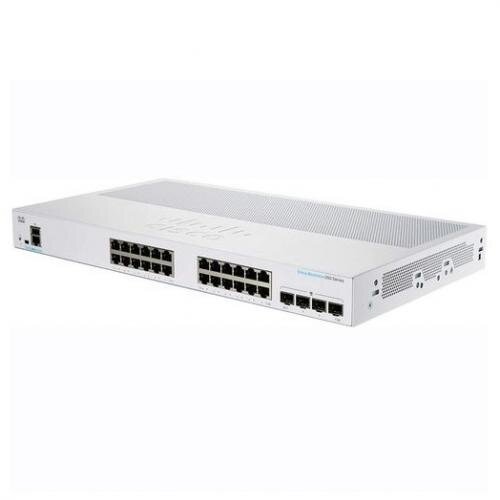 Cisco switch cisco cbs220-24p-4g, 24 porturi, poe