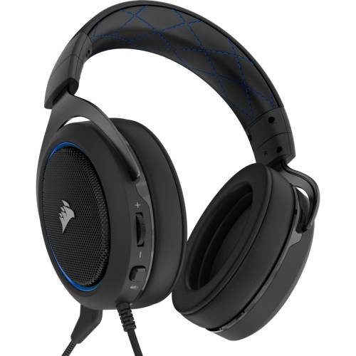 Corsair corsair stereo gaming headset hs50 blue (eu)