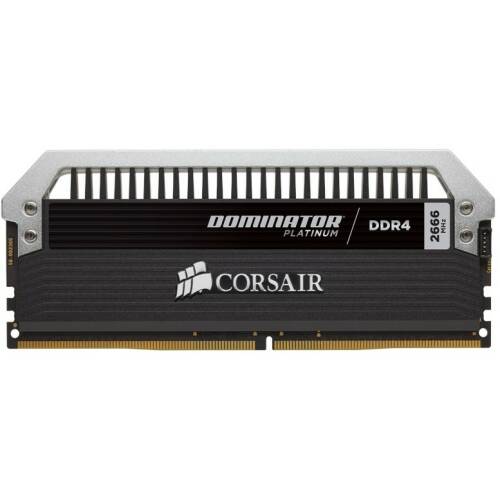 Corsair memorie corsair dominator platinum 16gb ddr4 2666mhz cl15 quad channel kit
