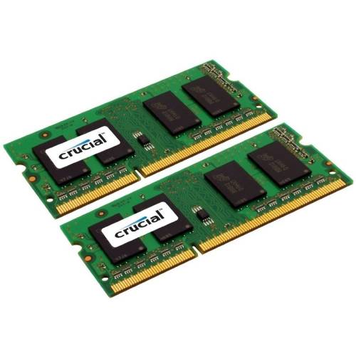 Crucial memorie notebook crucial 4gb ddr3 1600mhz cl11 dual channel kit