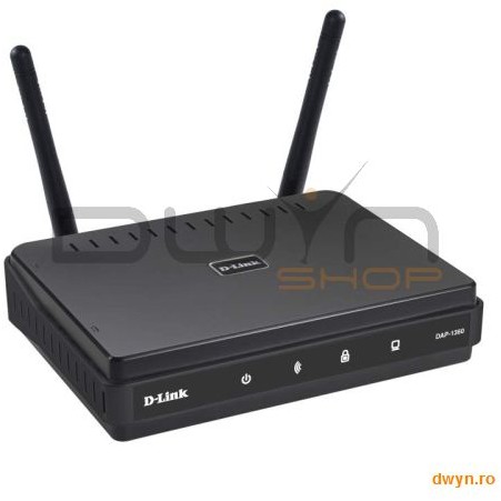 D-link d-link, access point wireless n, 1 port 10/100, open source