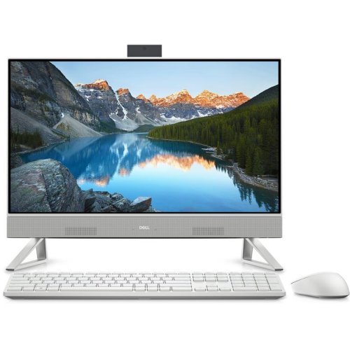 Dell calculator dell inspiron 5410 aio, intel core i7-1255u, 23.8inch touch, ram 16gb, ssd 512gb, intel iris xe graphics, windows 11 pro, pearl white