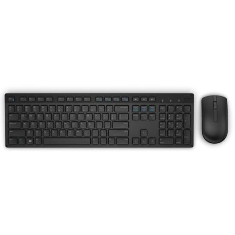 Dell dell km636 wireless keyboard and mouse, us international (qwerty), black