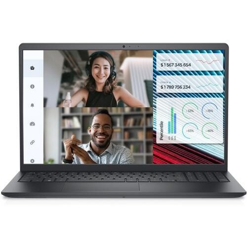 Dell laptop dell vostro 3520, intel intel core i5-1135g7, 15.6 inch fhd, 8gb ram, 512gb ssd, linux, negru