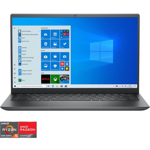 Dell laptop dell vostro 5415 cu procesor amd ryzen 5 5500u, 14.0inch fhd, 8gb, 512gb ssd, amd radeon graphics, windows 10 pro, gri