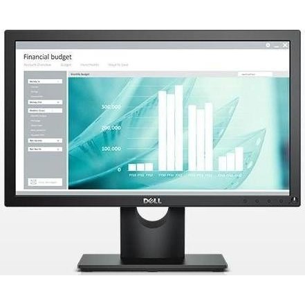 Dell monitor led dell e-series e1916h, 18.5 inch, 1366x768, 5ms, vesa, vga, displayport, black, e1916h-05