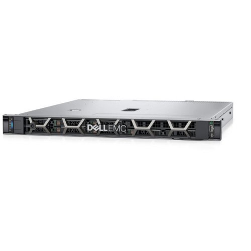 Dell server dell poweredge r350 1u, procesor intel® xeon® e-2336 2.9ghz rocket lake, 16gb udimm ram, 1x 600gb sas hdd, perc h355, 8x hot plug sff