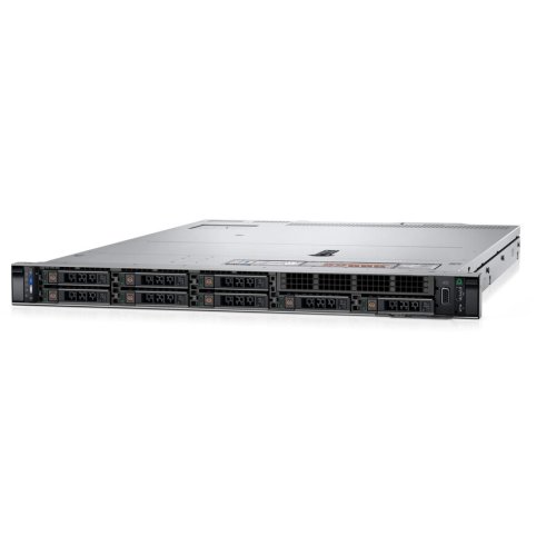 Dell server dell poweredge r450, rack 1u, intel xeon silver 4309y 8 c / 16 t, 2.8 ghz - 3.6 ghz, 12 mb cache, 105 w, 16 gb ddr4 ecc, 480 gb ssd, 4 x lff, 800 w, fara sistem de operare