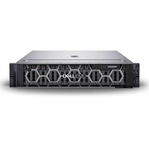 Dell server dell poweredge r550, rack 2u, intel xeon silver 4309y 8 c / 16 t, 2.8 ghz - 3.6 ghz, 12 mb cache, 105 w, 16 gb ddr4 ecc, 1 x 480 gb ssd, 8 x lff, 2 x 800 w, fara sistem de operare