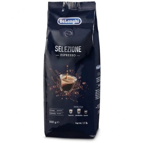 Delonghi cafea boabe delonghi espresso selezione dlsc605, 500gr, prajire medie, 70% arabica 30% robusta, intensitate 4