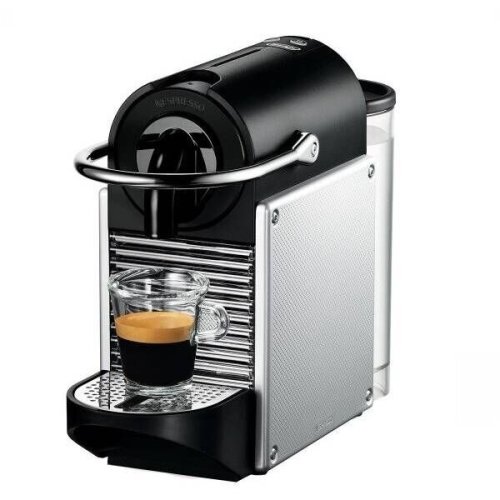 Delonghi espressor automat nespresso de longhi en124.s pixie, 1260 w, 19 bar, 0,7l, negru-argintiu