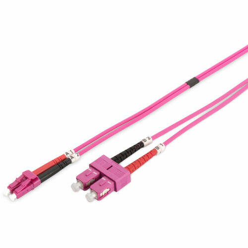 Digitus cablu fibra optica multimodal digitus lc-sc duplex 2m