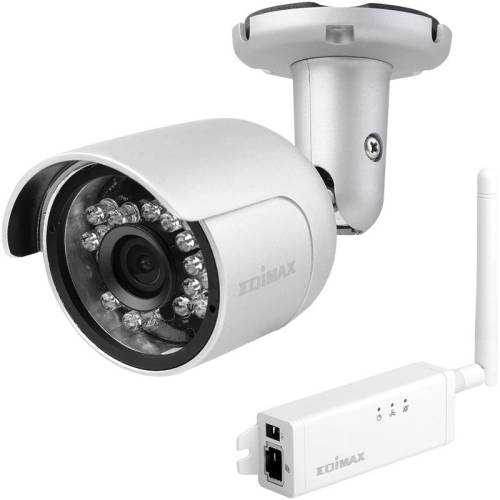 Edimax camera de supraveghere edimax 720p outdoor wireless h.264 ip camera, ip66, sd card, mini, ir cut filter