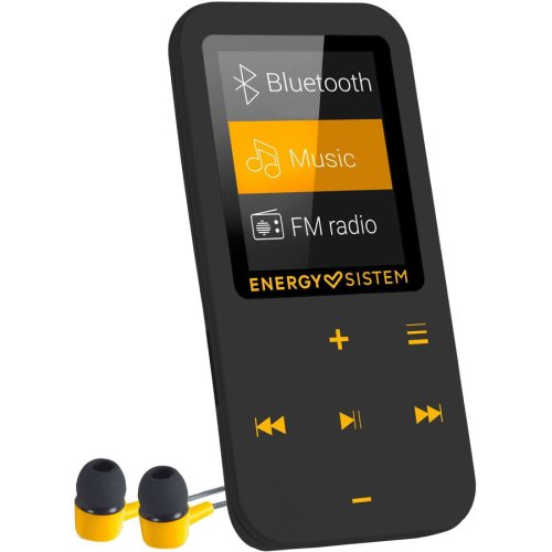 Energy sistem Energy sistem player mp4 energy sistem, s447220, bluetooth, 16 gb, fm, touch, amber