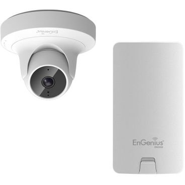 Engenius ap managed-cam indoor dual band 11ac 2t2r 300+867mbps 2mp dome 4mm ir20m poe.af #sdhc, engenius ews1025cam (include timbru verde 0.5 lei)