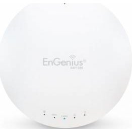Engenius ap wireless 11acw2 ceiling mount 11ac/b/g/n 2.4+5ghz 400+867 2t2r 4x5dbi ext gbe poe, engenius eap1300