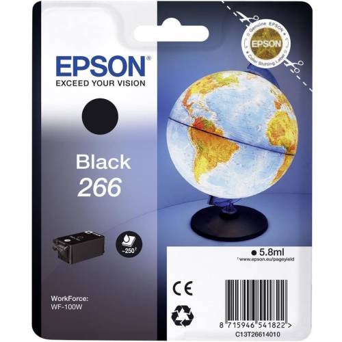 Epson cartus cerneala epson 266, black, singlepack