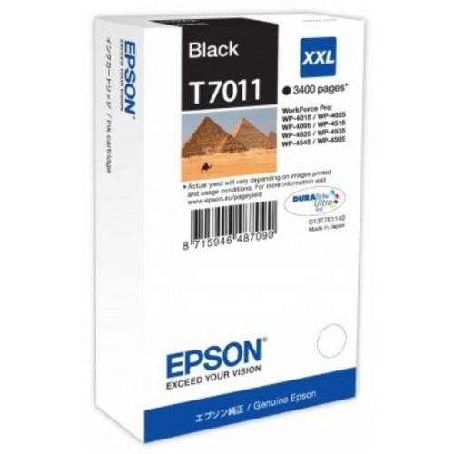 Epson cartuș cerneală epson t7011, negru