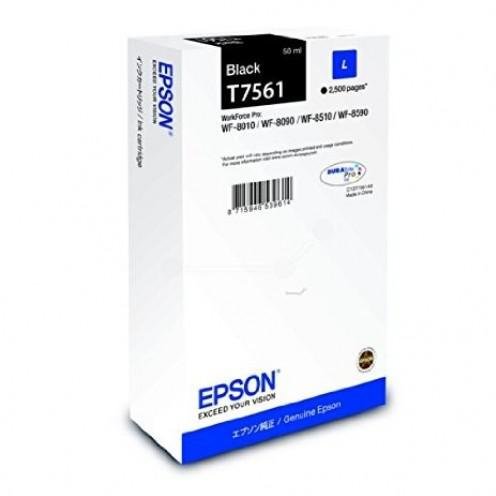 Epson cartus cerneala epson t75614, black, capacitate 50ml, 2500 pagini