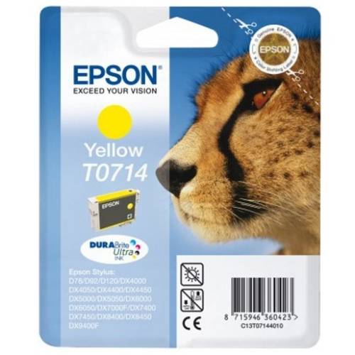 Epson epson t0714 yellow inkjet cartridge