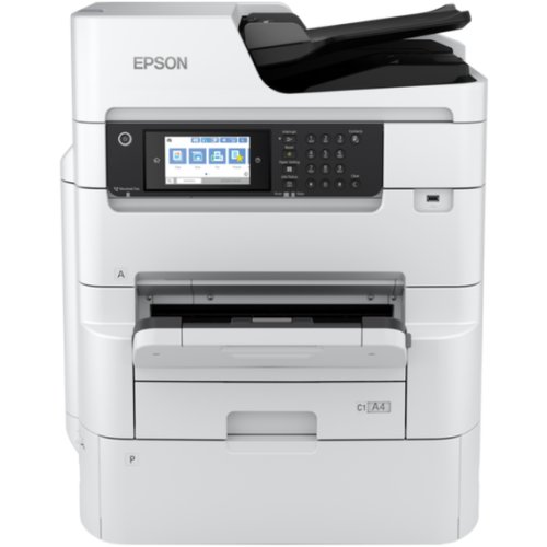Epson imprimanta multifunctional epson workforce pro wf-c879rdtwfc, a3, adf, fax, duplex, retea, wireless