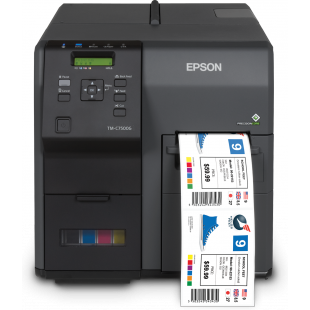 Epson mini imp. tm-c 7500g color label printer