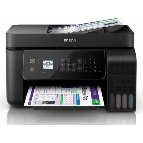 Epson resigilat: imprimanta multifunctionala inkjet color epson l5190 all-in-one, a4, wi-fi, adf, retea, fax
