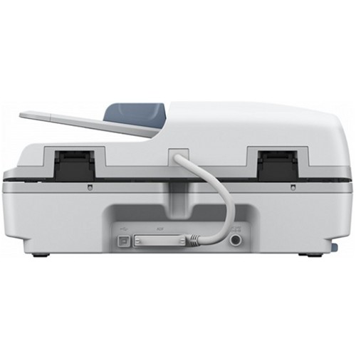 Epson scanner epson ds-6500n, dimensiune a4, tip flatbed, viteza scanare: 25ppm alb-negru si color, rezolu