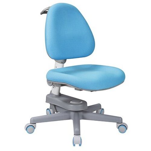 Ergok scaun de studiu ergonomic reglabil pentru copii ergok rona, albastru