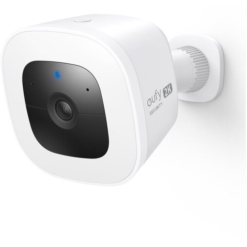 Eufy camera supraveghere eufy spotlight cam pro 2k solocam l40, reflector led, wifi, ip67, alb