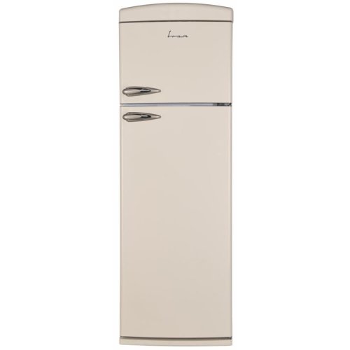 Fram frigider cu doua usi fram fdd-vrr311bgf+, 311l, clasa f, control mecanic, termostat ajustabil, iluminare led, h 179.4 cm, bej