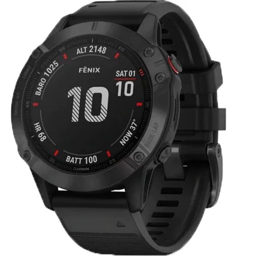 Garmin ceas smartwatch garmin fenix 6 pro, 47 mm, black