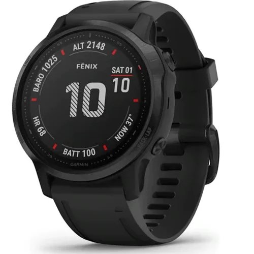 Garmin ceas smartwatch garmin fenix 6s pro, 42 mm, black