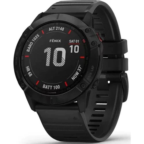 Garmin ceas smartwatch garmin fenix 6x pro, 51 mm, black